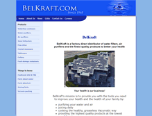 Tablet Screenshot of belkraft.com